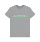 Athletic Grey Printed T-shirt Front