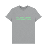 Athletic Grey Printed T-shirt Front