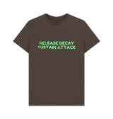Chocolate Printed T-shirt Front