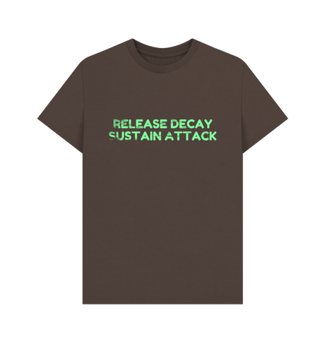 Chocolate Printed T-shirt Front