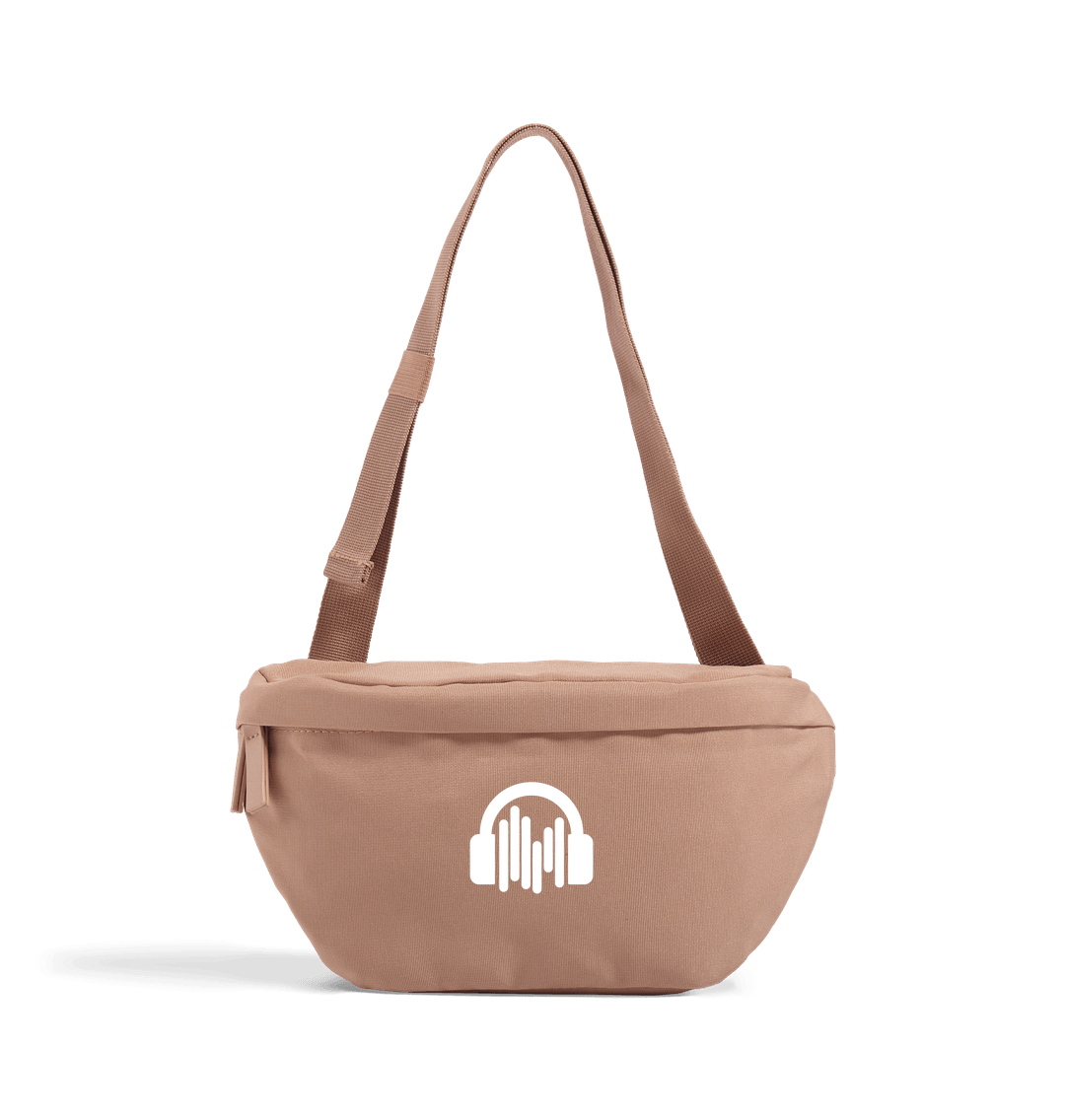 Hazelnut Sound Shirts Logo Cross Body Bag