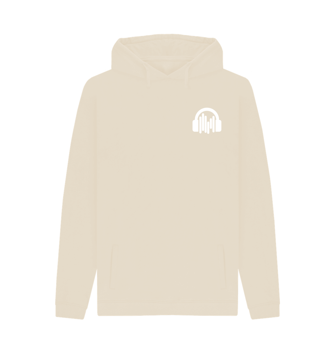 Oat Printed Hoody Front