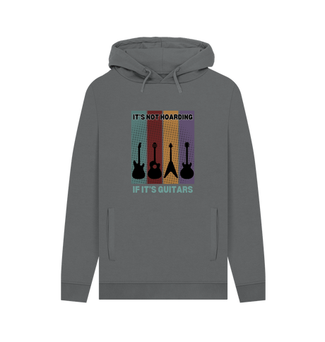 Slate Grey Printed Hoody Front