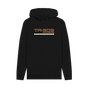 Black Printed Hoody Front