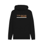 Black Printed Hoody Front