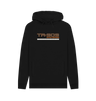 Black Printed Hoody Front