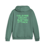 Surf Zip hoody Back