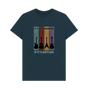 Denim Blue \"It's Not Hoarding If It's Guitars\" Mens T-Shirt
