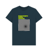 Denim Blue Bontempi Love Organ Green & Black Graphic Mens T-Shirt