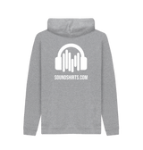 Light Heather Printed Hoody Back