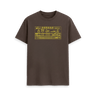 Chocolate Printed T-shirt Front