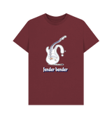 Red Wine \"Fender Bender\" Liquid Stratocaster T-Shirt