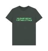 Dark Grey Printed T-shirt Front