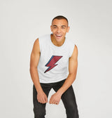 David Bowie Lightning Bolt Mens Vest