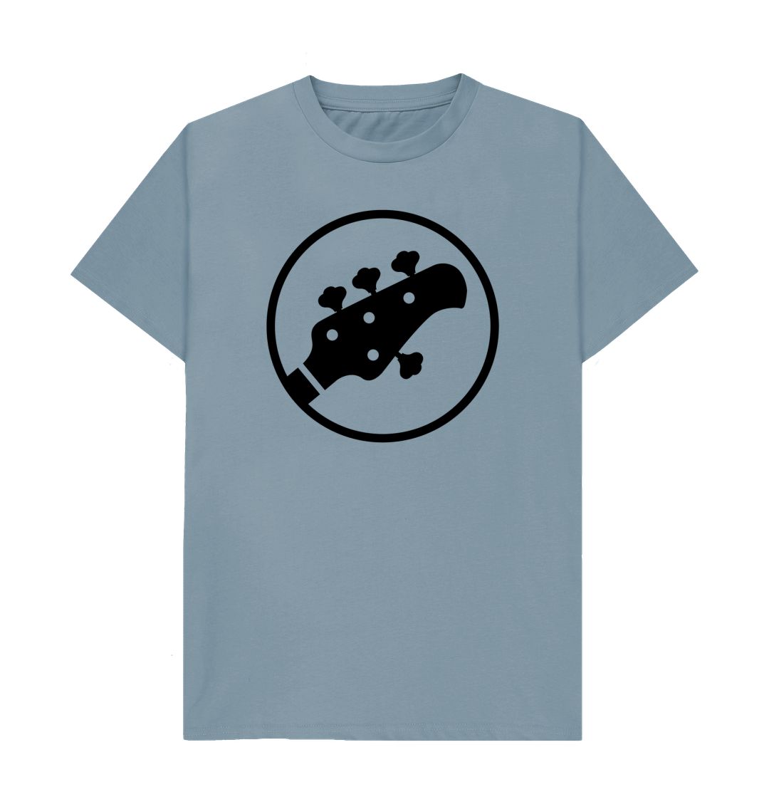 Stone Blue Mens Stingray Guitar head t-shirt