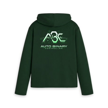 Evergreen Printed Hoody Back