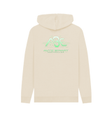 Oat Printed Hoody Back