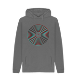Slate Grey Printed Hoody Front