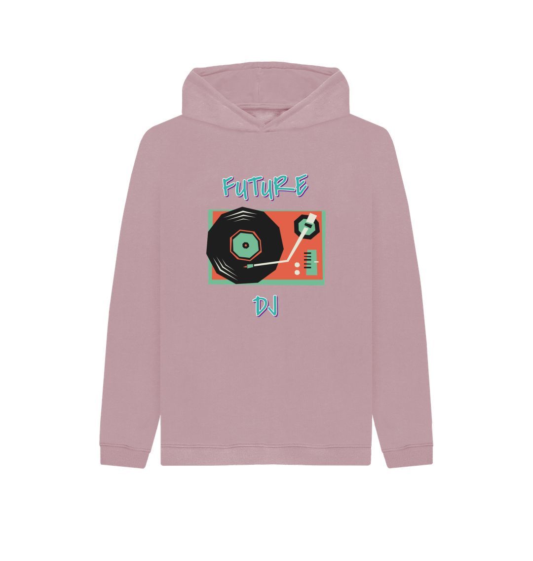 Mauve Kids \"Future DJ\" Graphic Hoodie