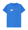 Bright Blue \"B2... Or Not B2?\" Hohner B2 Bass Guitar Graphic Mens T-Shirt