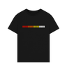 Black Printed T-shirt Front