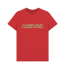 Red Printed T-shirt Front