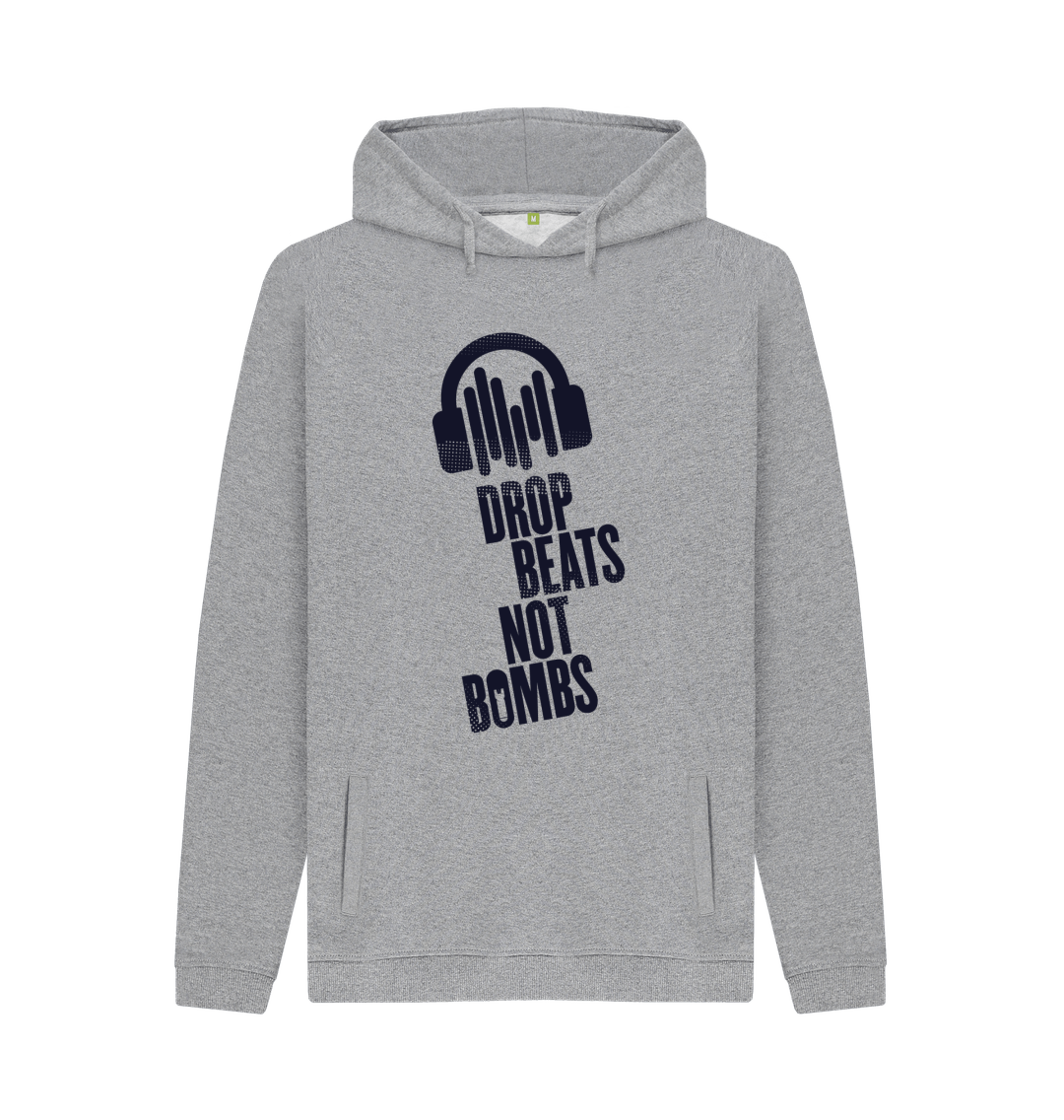Light Heather Printed Hoody Front
