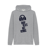 Light Heather Printed Hoody Front