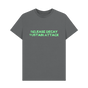 Slate Grey Printed T-shirt Front