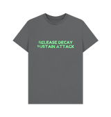 Slate Grey Printed T-shirt Front