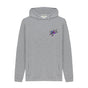 Light Heather Mens Cartoon Character Flying V Hoodie