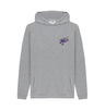 Light Heather Mens Cartoon Character Flying V Hoodie