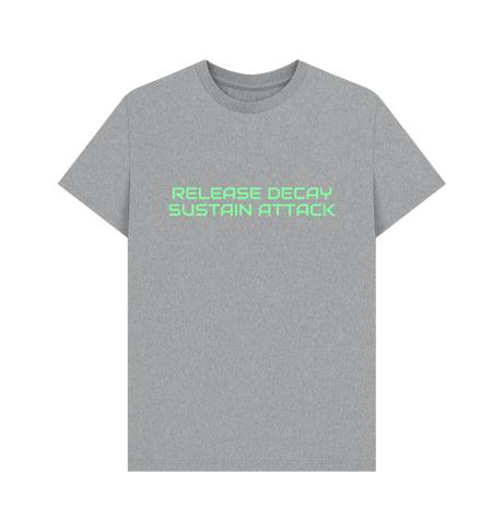 Athletic Grey Printed T-shirt Front