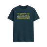Denim Blue Printed T-shirt Front