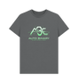 Slate Grey Printed T-shirt Front