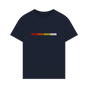 Navy Printed T-shirt Front