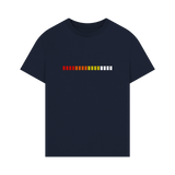 Navy Printed T-shirt Front