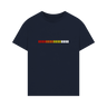 Navy Printed T-shirt Front