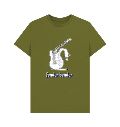 Moss Green \"Fender Bender\" Liquid Stratocaster T-Shirt