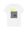 White Bontempi Love Organ Green & Black Graphic Mens T-Shirt
