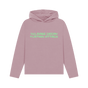 Mauve Printed Hoody Front