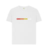 White Womens TR-808 Simple Pad T-Shirt