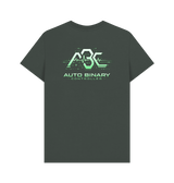 Dark Grey Printed T-shirt Back