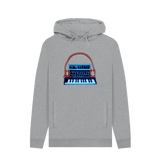 Light Heather Printed Hoody Front