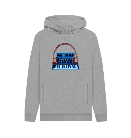 Light Heather Printed Hoody Front
