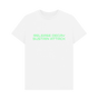White Printed T-shirt Front
