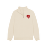 Oat Rock Plectrum Pocket Graphic Unisex Quarter Zip Sweatshirt