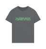 Slate Grey Printed T-shirt Front