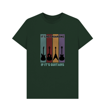 Evergreen \"It's Not Hoarding If It's Guitars\" Mens T-Shirt