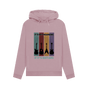 Mauve \"It's Not Hoarding If It's Guitars\" Womens Pullover Hoodie